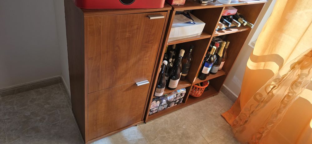 Para despachar: Moveis sala cerejeira