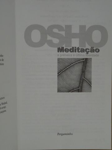 Meditação de Osho