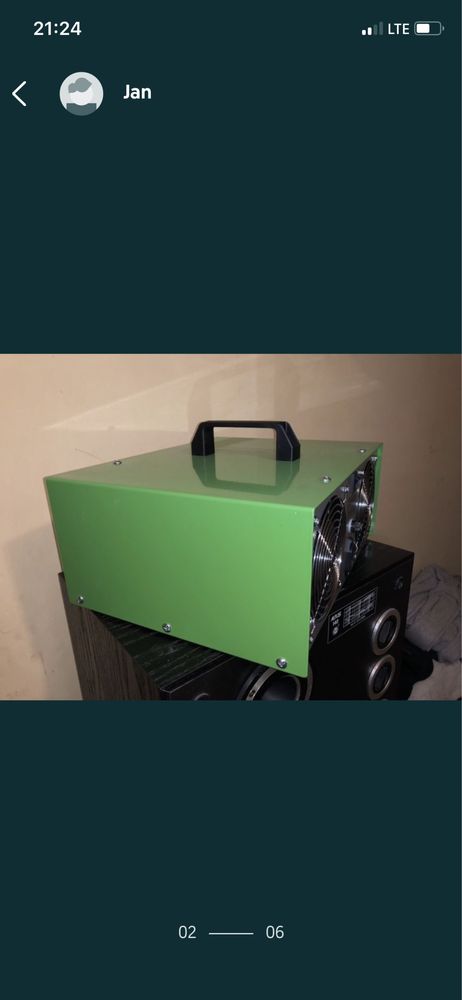 Generator ozonu przemysłowy 80g/h .