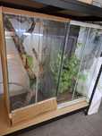 Terrarium używane 50x45x100 cm