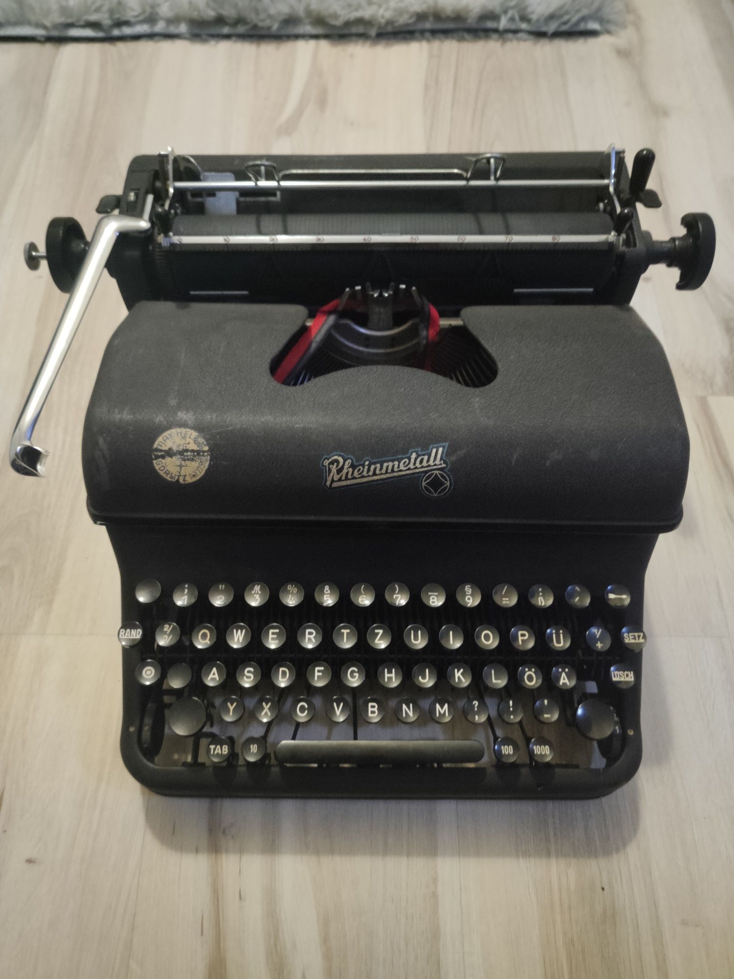 Maszyna do pisania RHEINMETALL