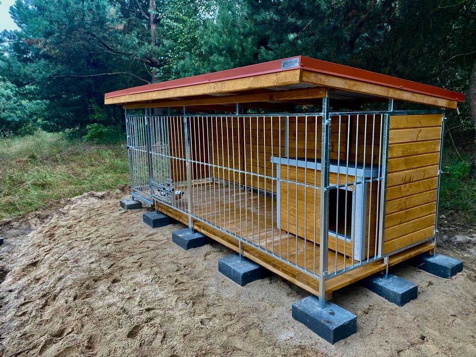 Kojec dla psa pojedynczy 3 x 1,5 m (linia L)