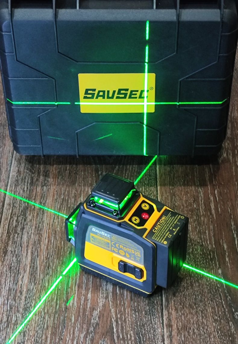 Лазерний нівелір SavSec 3D 12 лінії Y03CG