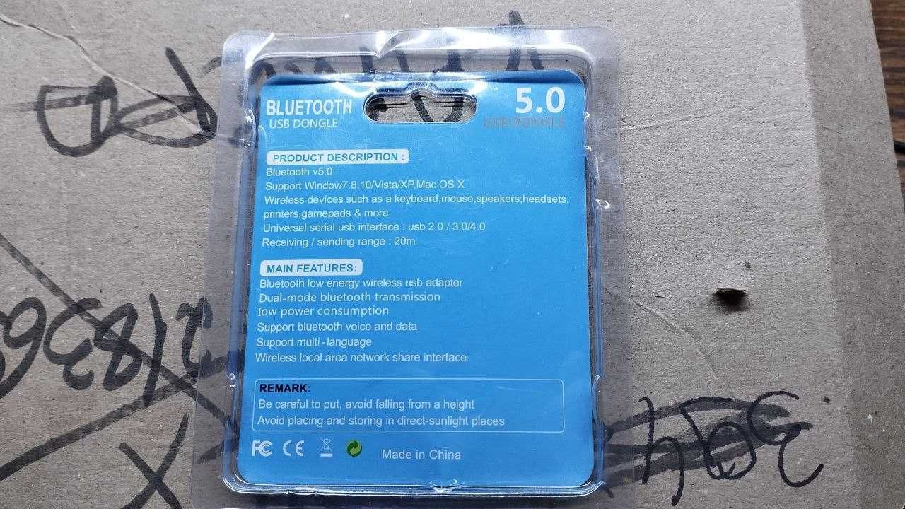 Bluetooth 5,0 затычка