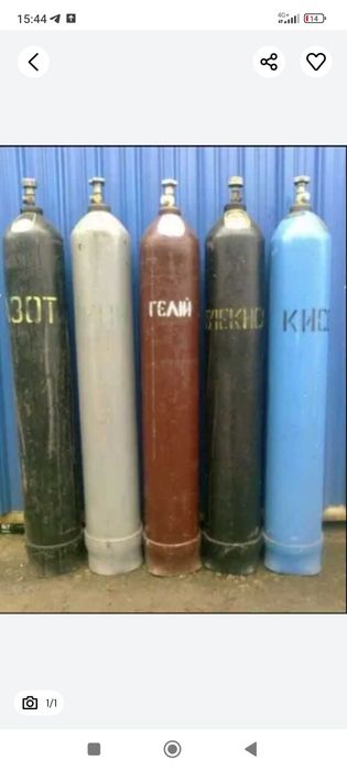 Кисень . Вуглекіслота. Мікс .Азот