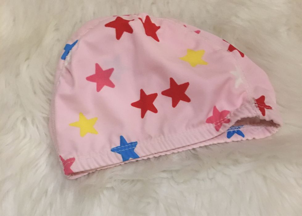 Touca Rosa para a Piscina ou Praia