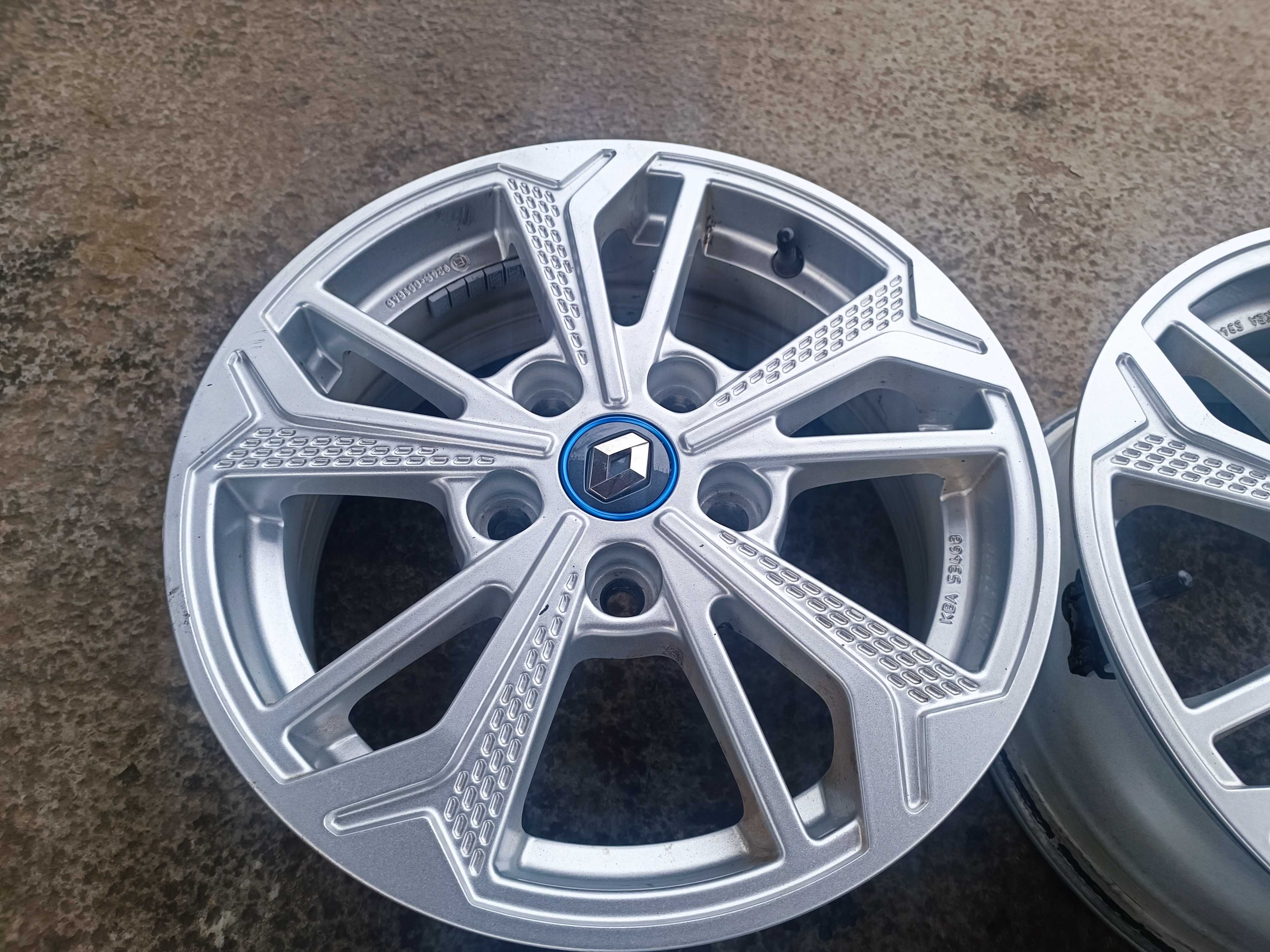 Renault Zoe felgi 15'' 5x114,3 ET40 6j - czujniki TMPS ciśnienia