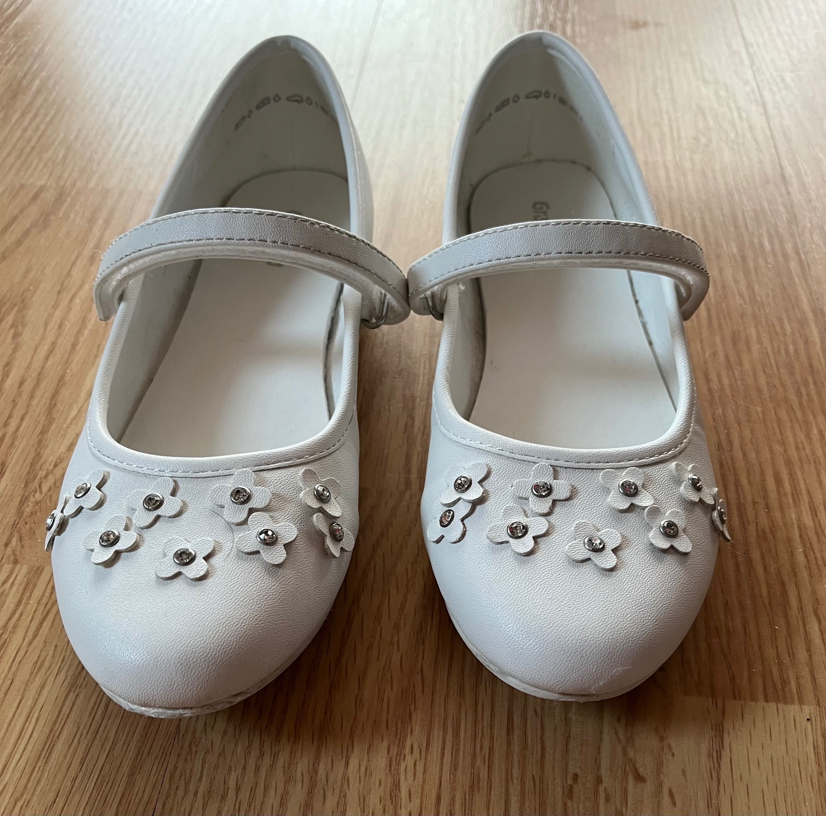 Buty komunijne białe Deichmann 36