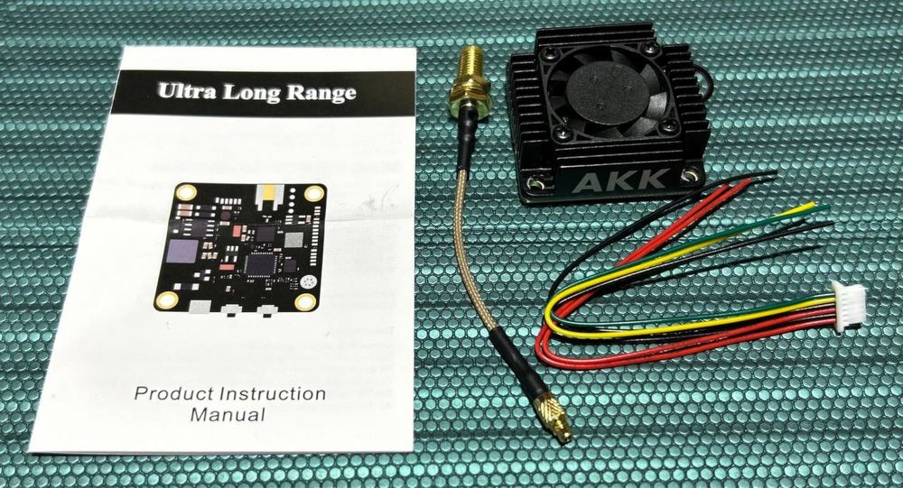 Відеопередавач (VTX) AKK Ultra Long Range 3W 5.8GHz 48CH L,X Band