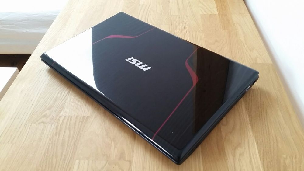 Laptop ge70 -17,3” laptop+zasilacz+torba