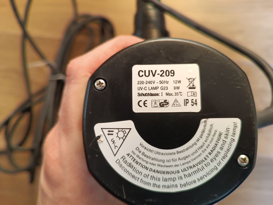 Sterylizator uv do akwarium