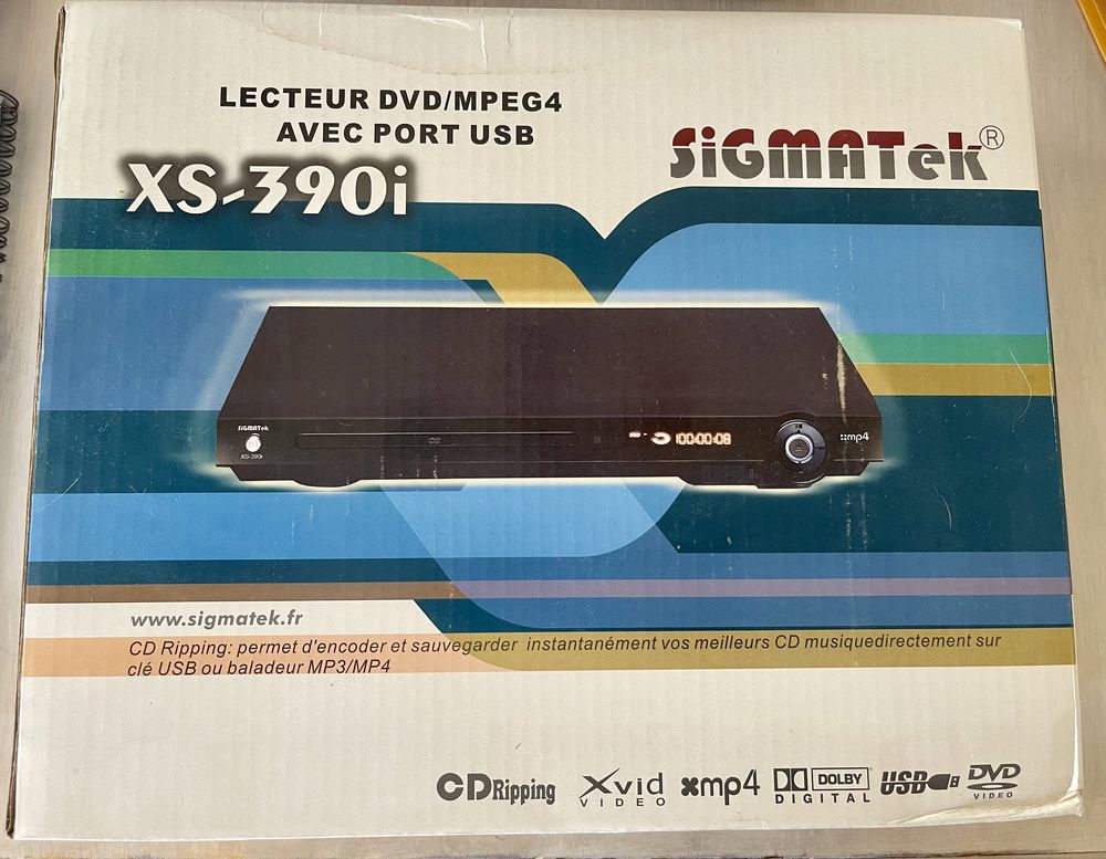 Leitor de DVD Sigmatek XS-390i