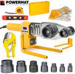 POWERMAT Zgrzewarka Do Rur Pcv Pp 2800w Lcd Matryce 16-63mm