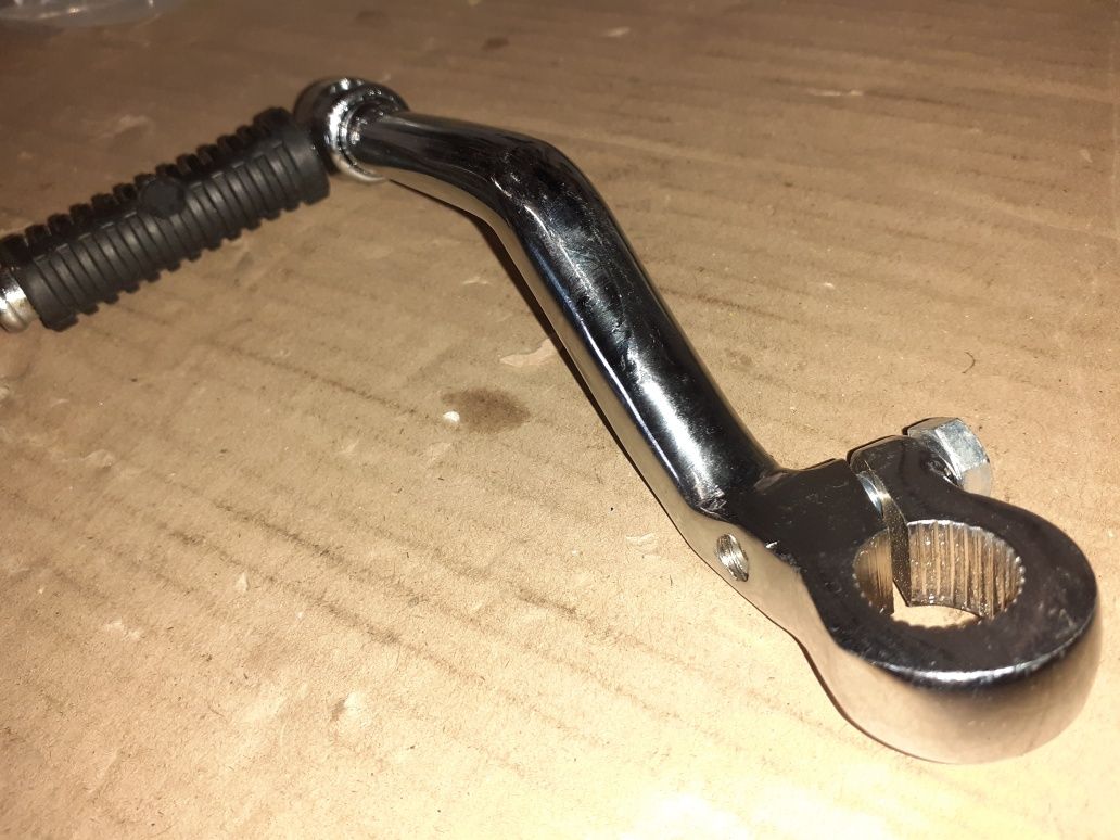 Nowy polski kopniak starter rozrusznik silnika wsk 125 175 shl m17 gaz