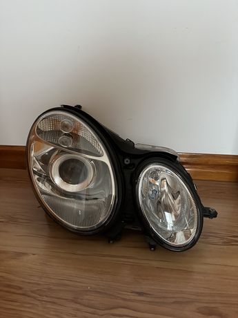 Reflektory, lampy bi-xenon Mercedes W211 przedlift komplet