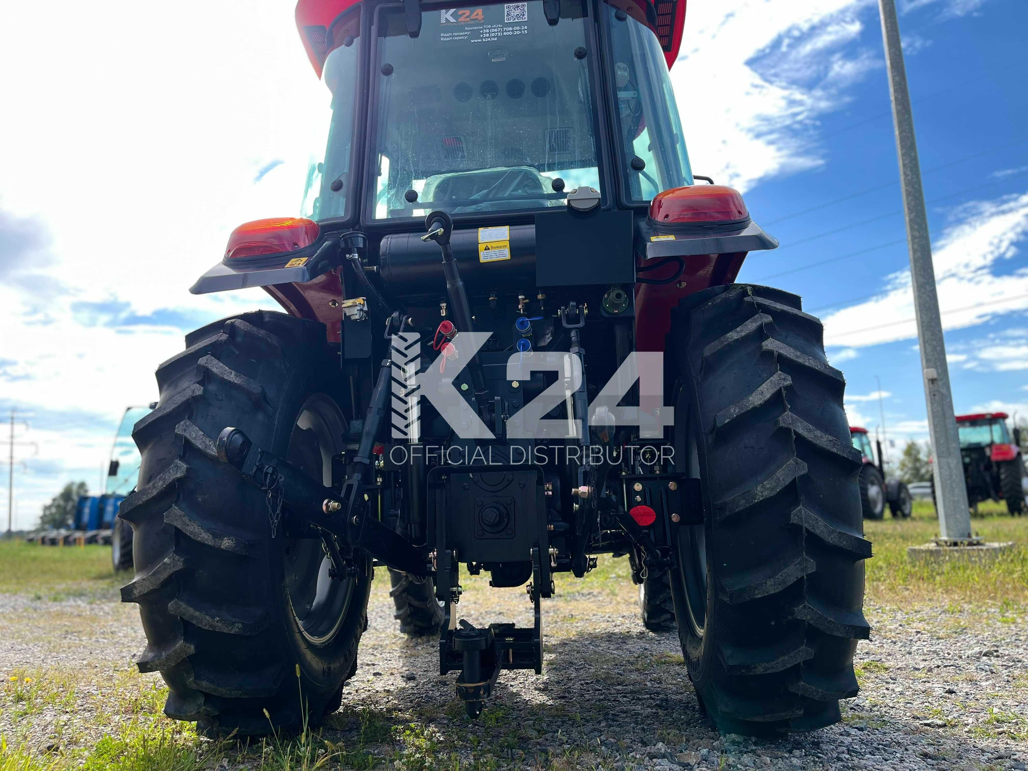 Трактор YTO NMF 554 X, колісний трактор Юто