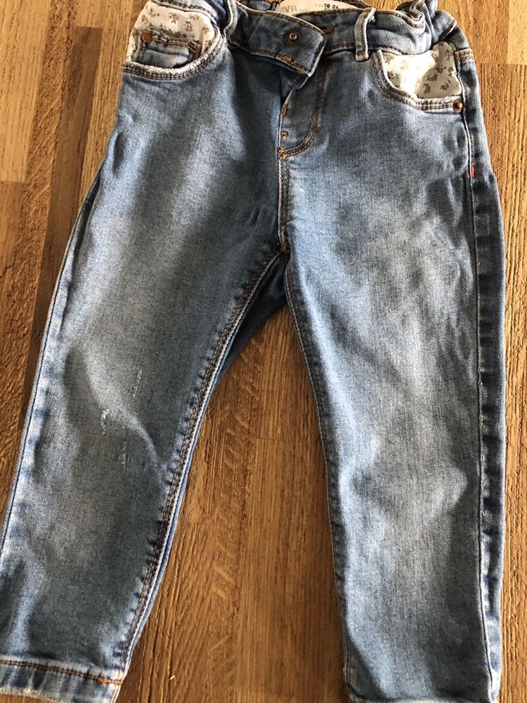 Jeansy spodnie jeans dzins Zara r92