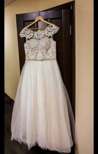 Шикарное свадебное платье 48-50