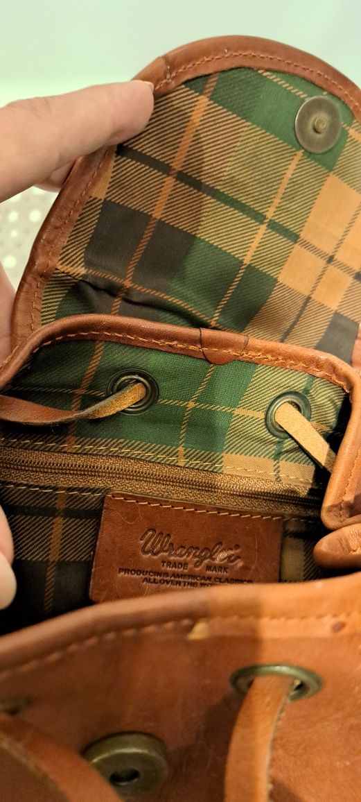 Plecak Wrangler skora miejski