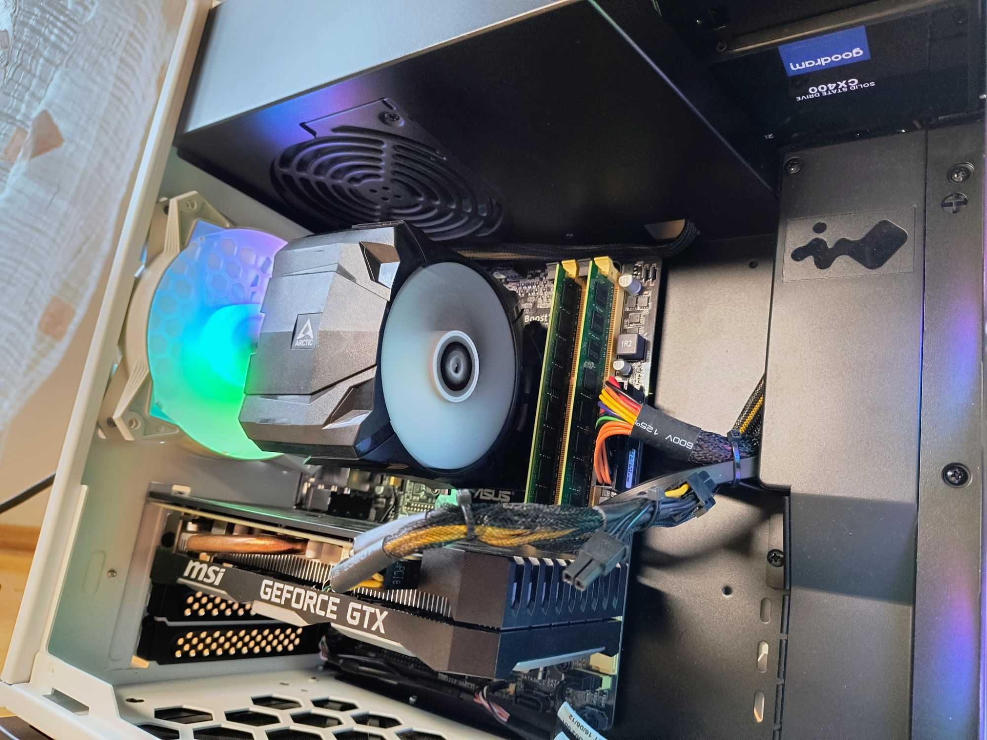 PC do GIER i7 16GB GTX1660 SSD 256GB HDD 1TB