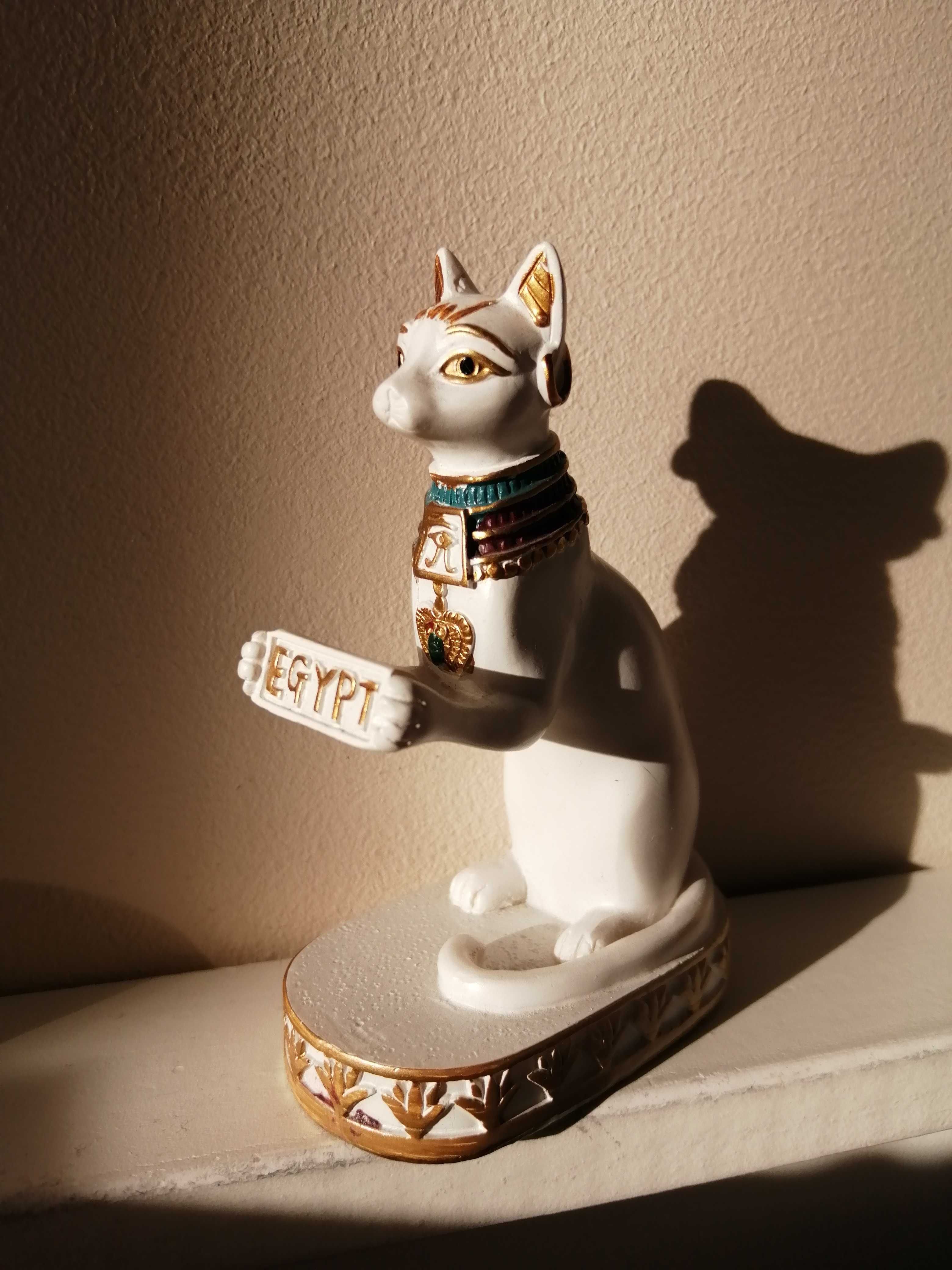 Starożytna figurka Bastet/ Egipska bogini miłości i płodności