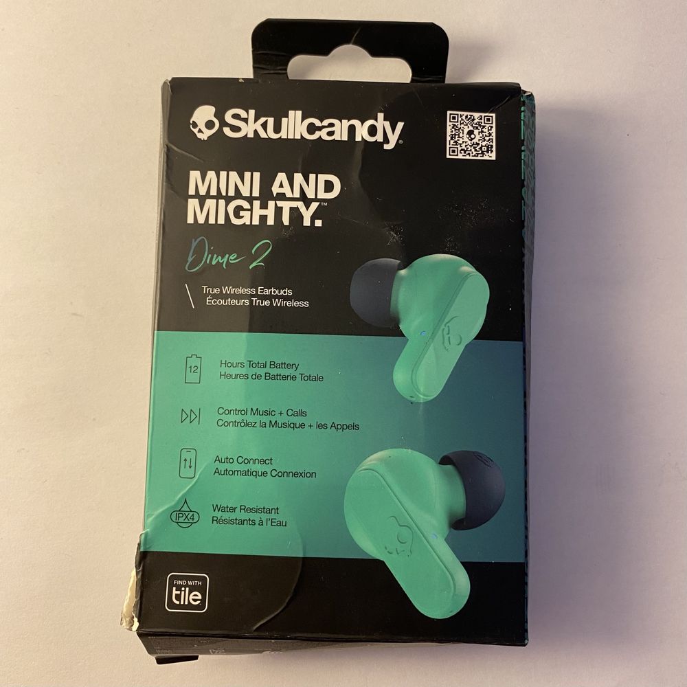 Fones Bluetooth Skullcandy Dime 2 (como novos)