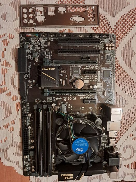 Procesor intel(r) core(tm) i5-6400 cpu  2.70ghz 2.70 ghz i płyta głów