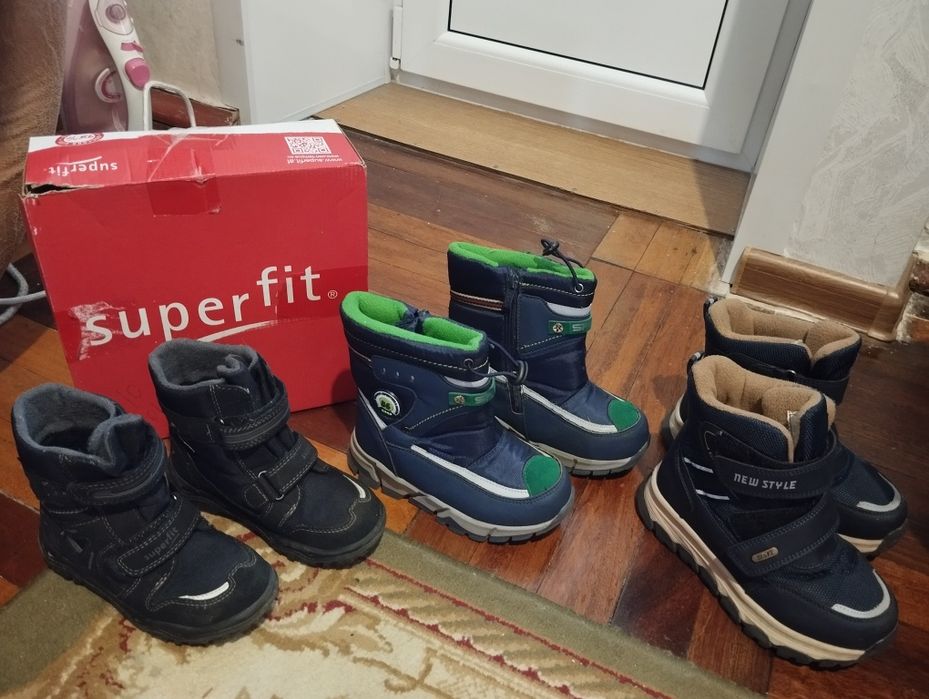 Зимние ботинки для мальчика 26-30 размер