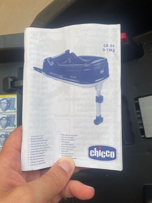 Base isofix para ovo de bebe chicco
