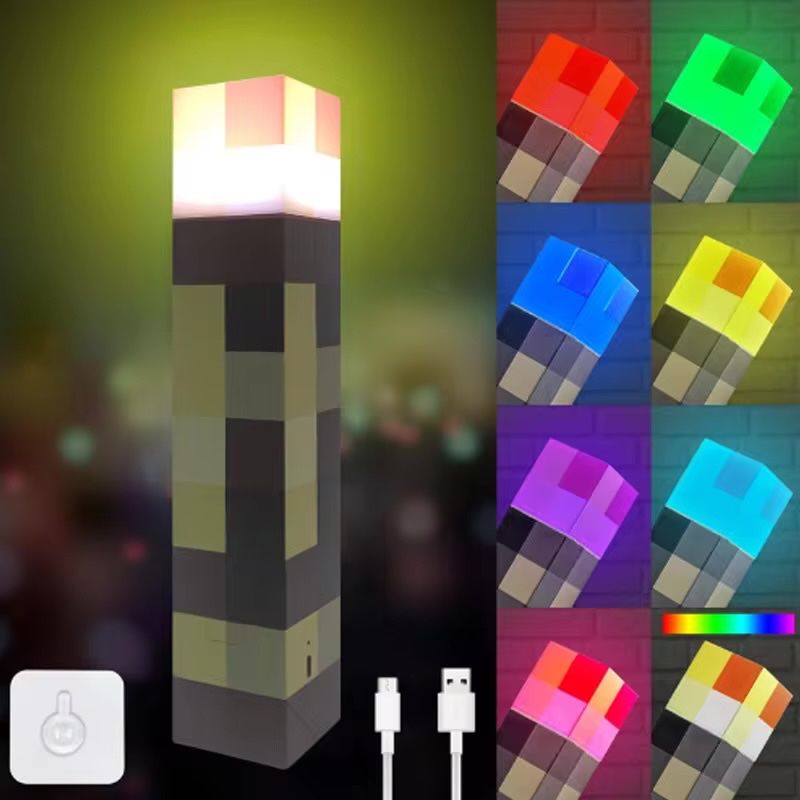 Minecraft Lamp - LED - 2 lampki w tym zestawie!