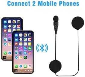 Zestaw słuchawkowy EJEAS E1+ do kasku motocyklowego Bluetooth 5.1
