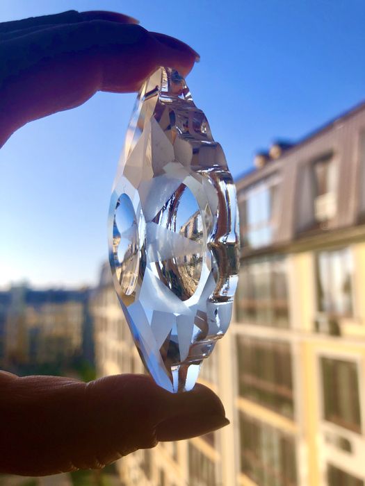 Хрустальные подвески Чехия для лютры . Хрустальные кристалы. Висюльки.