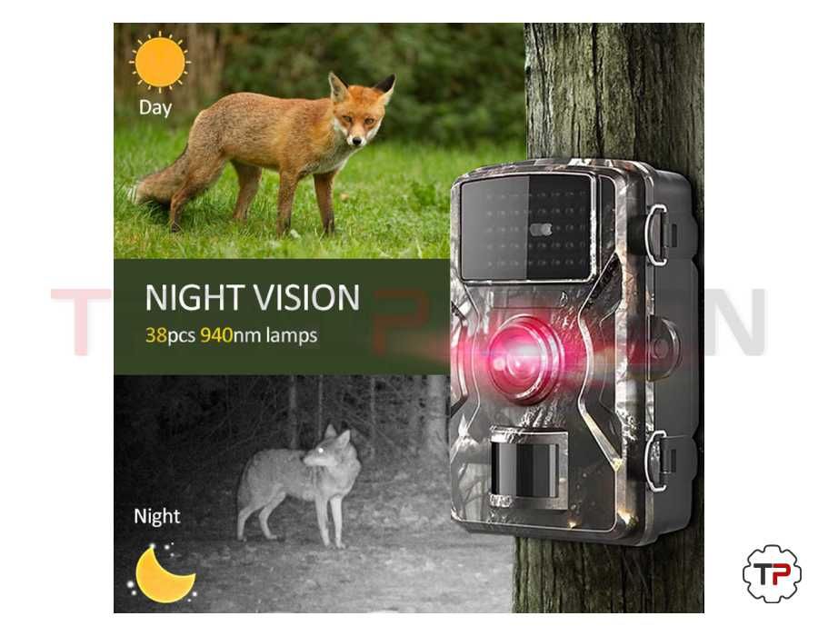 Câmara de Caça c/ Visão Noturna com ecrã interior