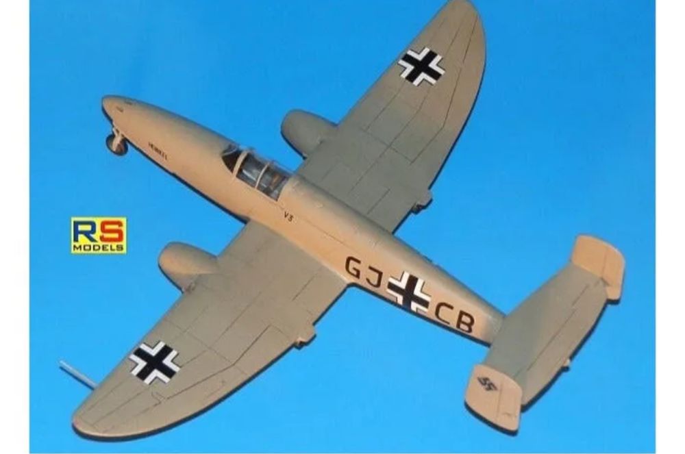RS Models 92251 samolot Heinkel He-280 V2 model 1/72