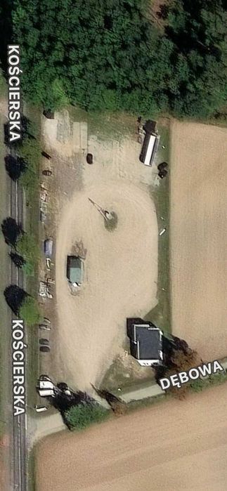 Nieruchomość gruntowa 8717 m² (baza transportowa) Klawkowo