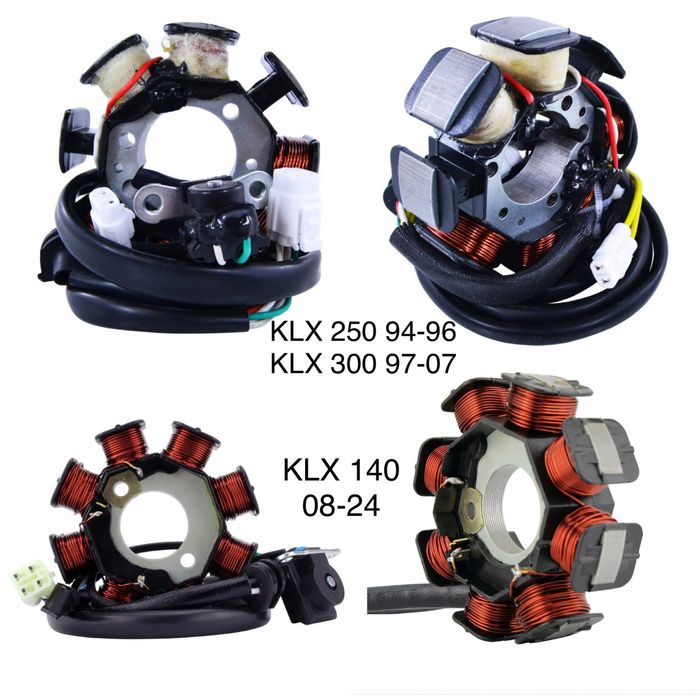 Генератор Статор магнето Kawasaki  KX KLX KL KLR DR-Z 400 250 RMZ 250