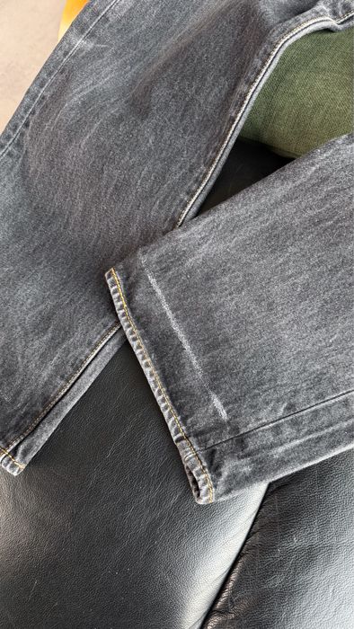 Джинси levi's 501 original fit синього та сірого кольору w38 l30