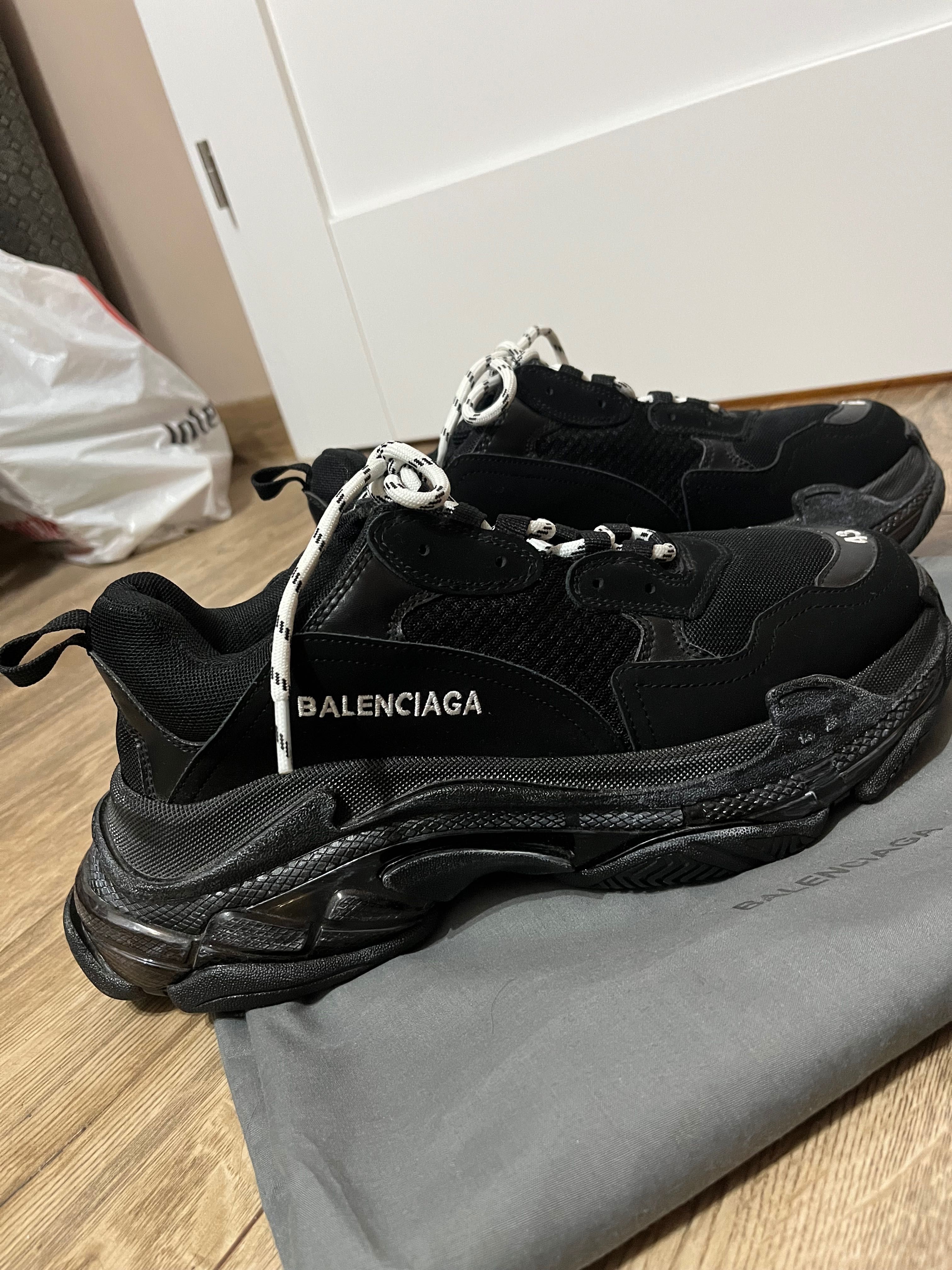 Oryginalne męskie buty Balenciaga