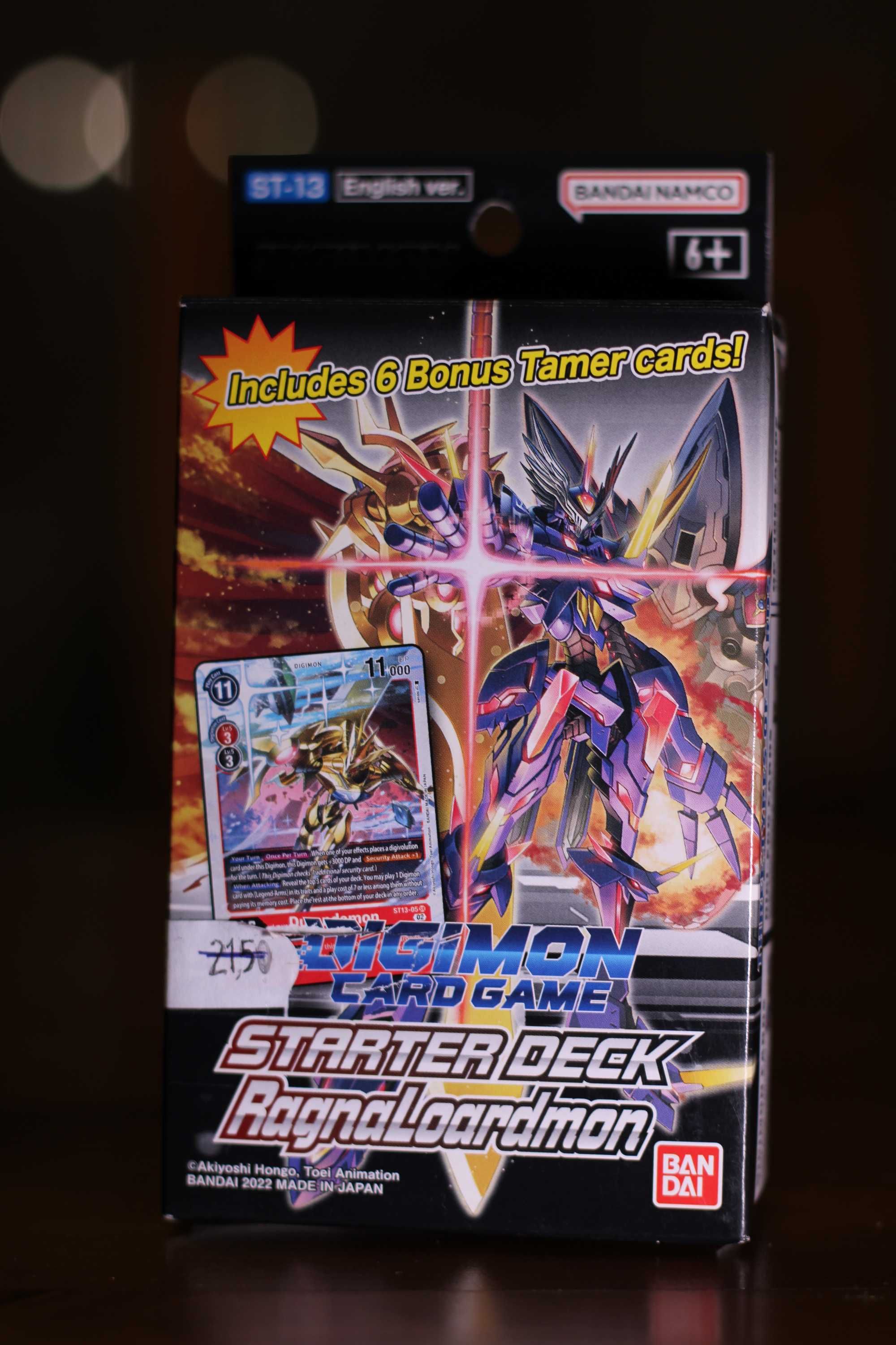 [Novo][Selado] Digimon Card Game - Starter Deck ST13 - RagnaLoardmon