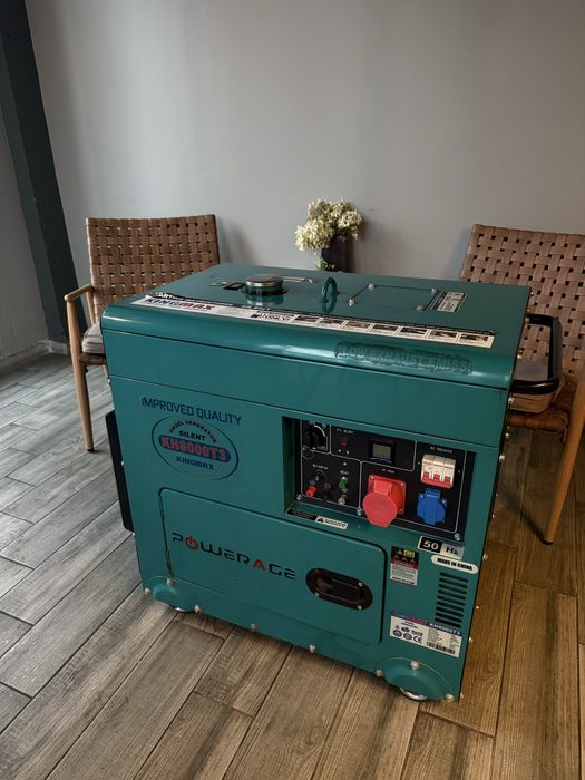 Дизільний генератор KINGMAX KH8000T3 7 -8 кВт