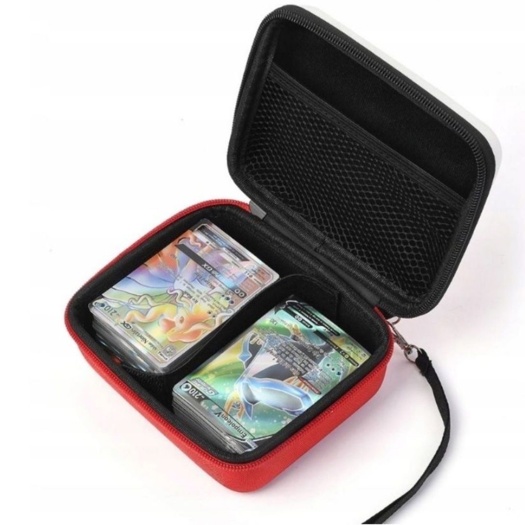 Etui Na KRATY POKEMON PUDEŁKO Na Figurki Smyczka Zapinka Album NOWY