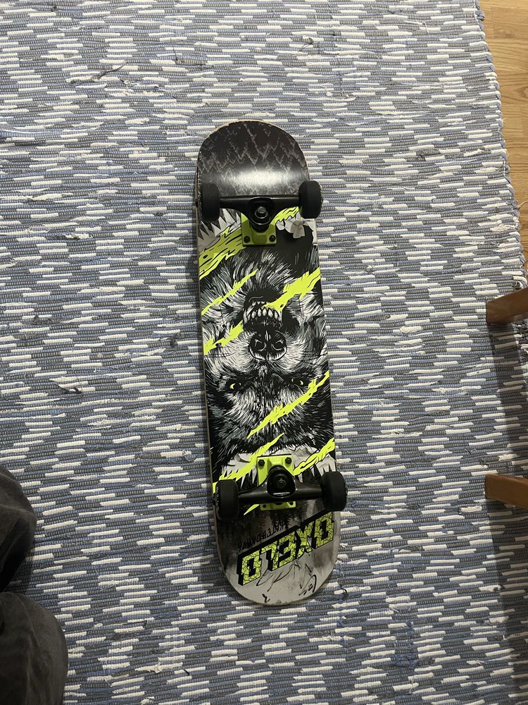 Skate que brilha no escuro