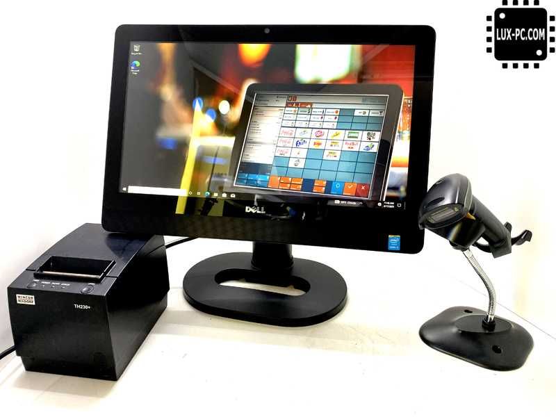 Сенсорный Моноблок DELL, Все в Одном.  Кассовый ПК, POS терминал,