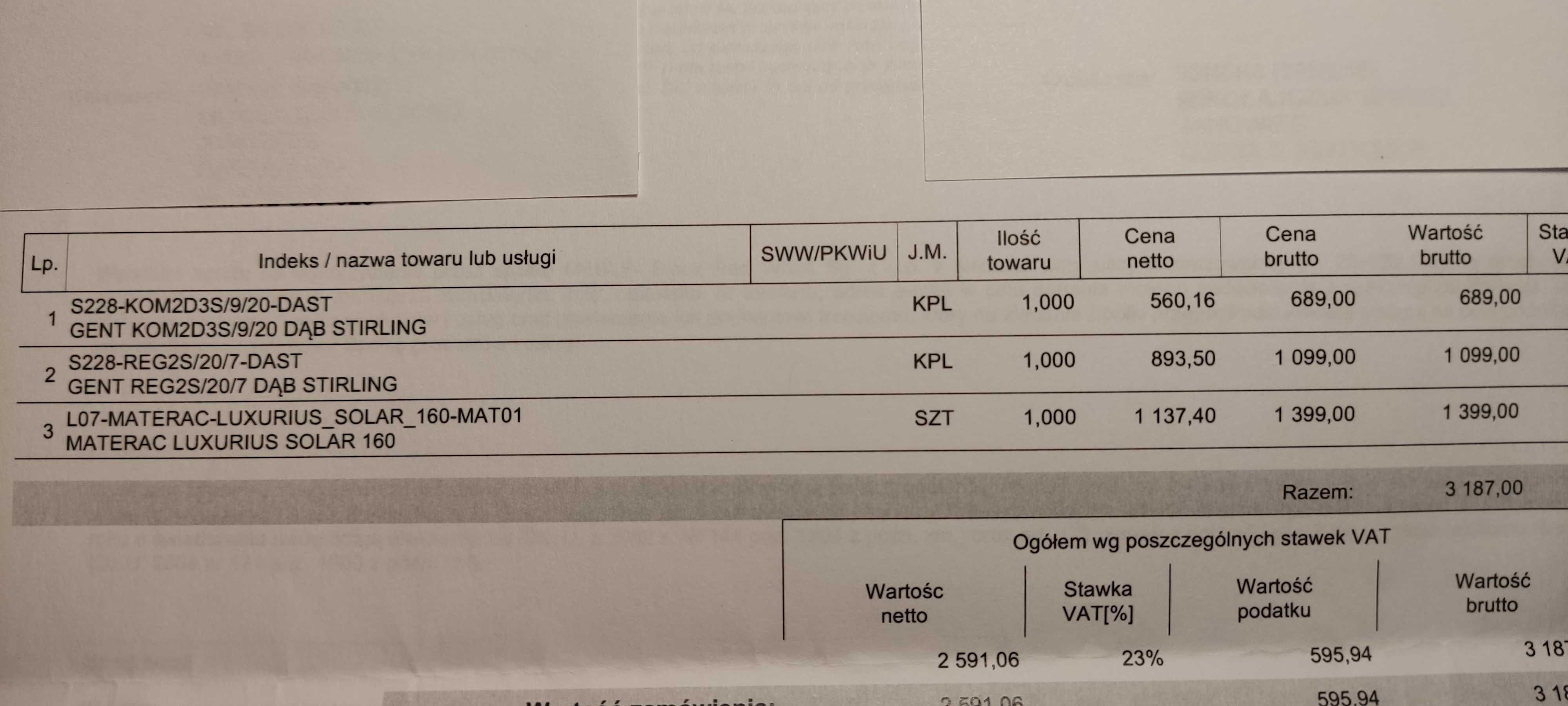 Materac Luxurius Solar Multipocket 160 H2