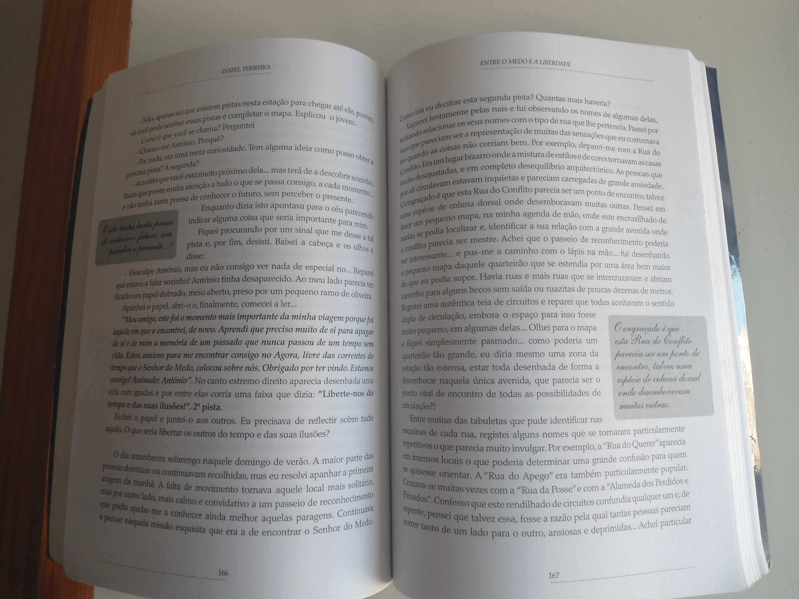 Entre o Medo e a Liberdade por Isabel Ferreira