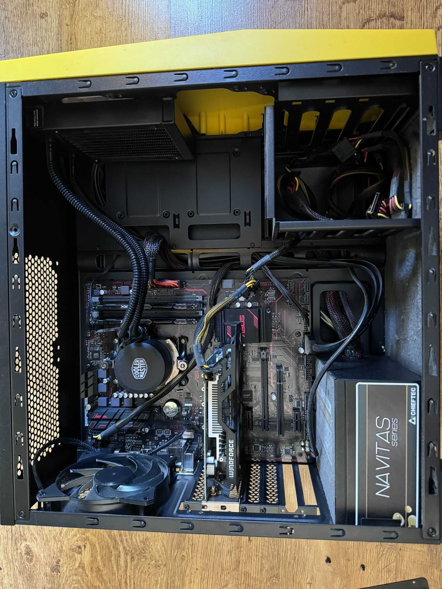 Komputer Ryzen 1600x, 16GB Ram, GTX 750ti (bez dysku)