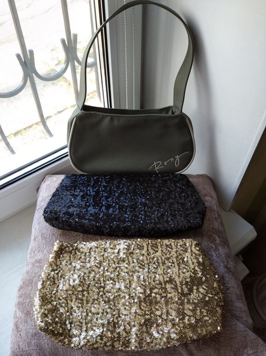 Продам клатчи и сумки,120грн,одна.