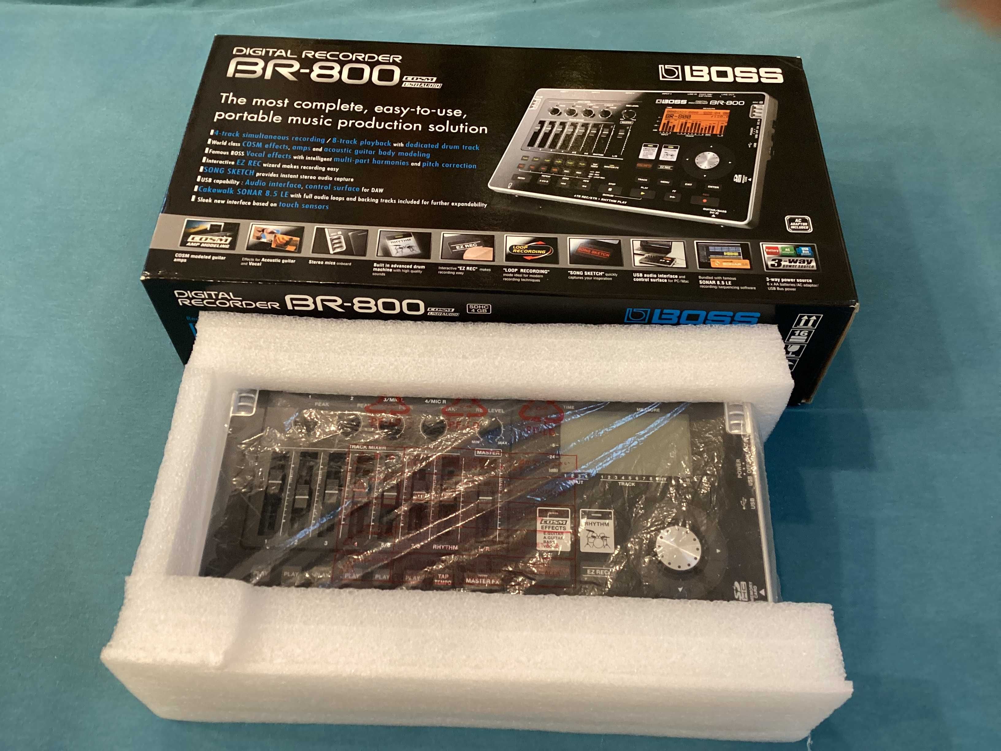 boss br-800 multitrack digital recording studio