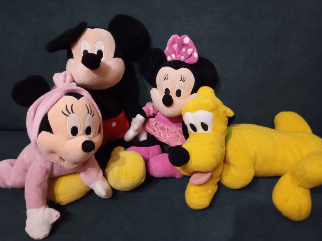 Mickey, Minie, Baby Minie, Pluto - zestaw