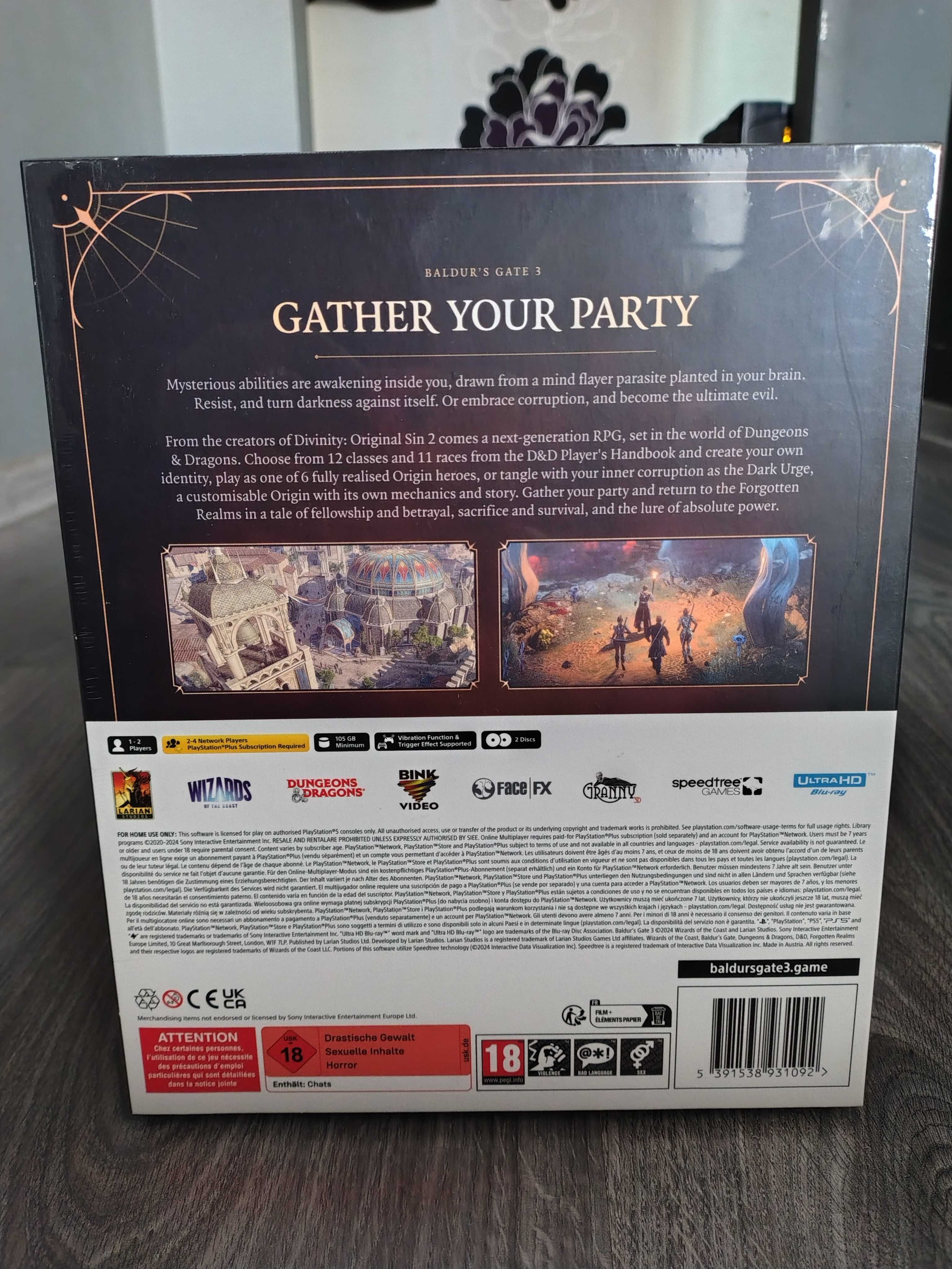 Baldur's Gate 3 Deluxe Edition PS5 Nowa
